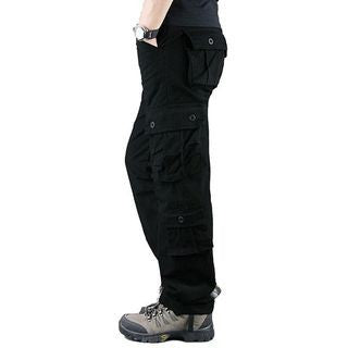 Outdoor sturdy and wear-resistant cargo pants