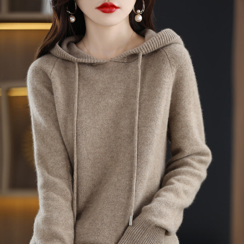 Drawstring Sweater Hoodie